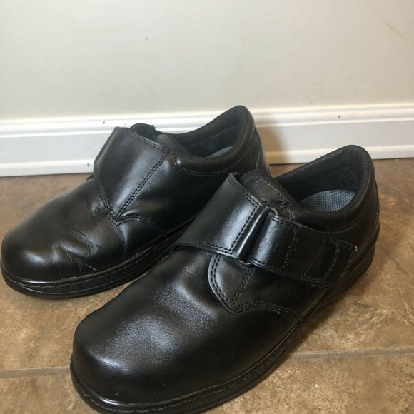 Orthofeet Acadia 810 Black Leather Orthotic 9 XXW - Picture 4 of 14